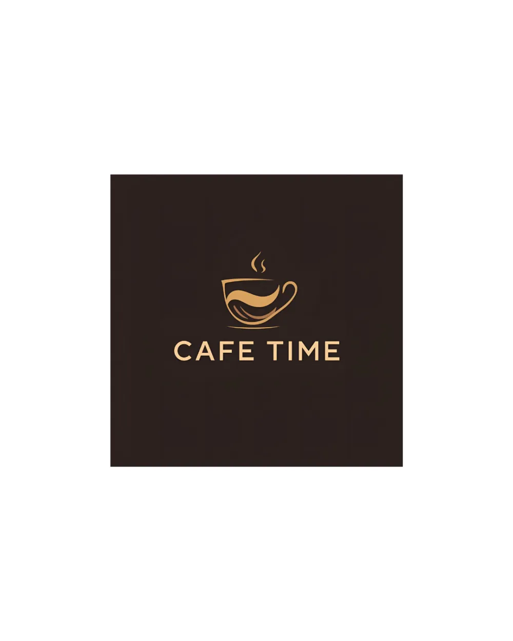 coffee cup & clock